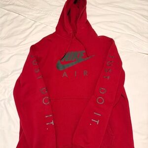 Nike Crimson hoodie Sweatshirt